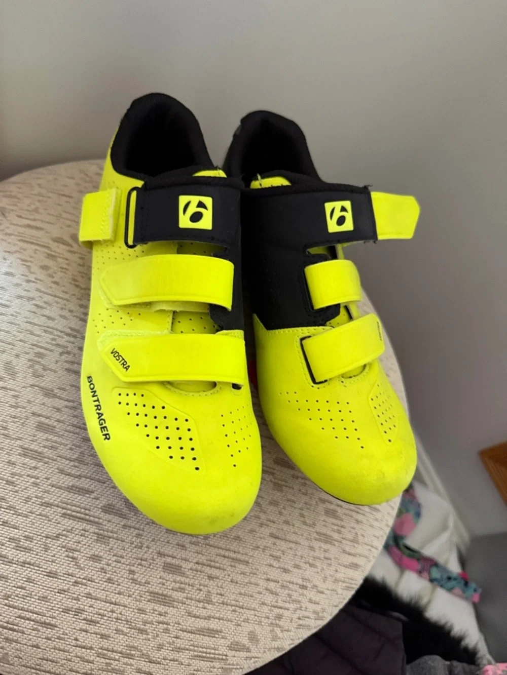 Bontrager Women's Vostra High-Visibility Yellow Cycling Shoes - Picture 1 of 2